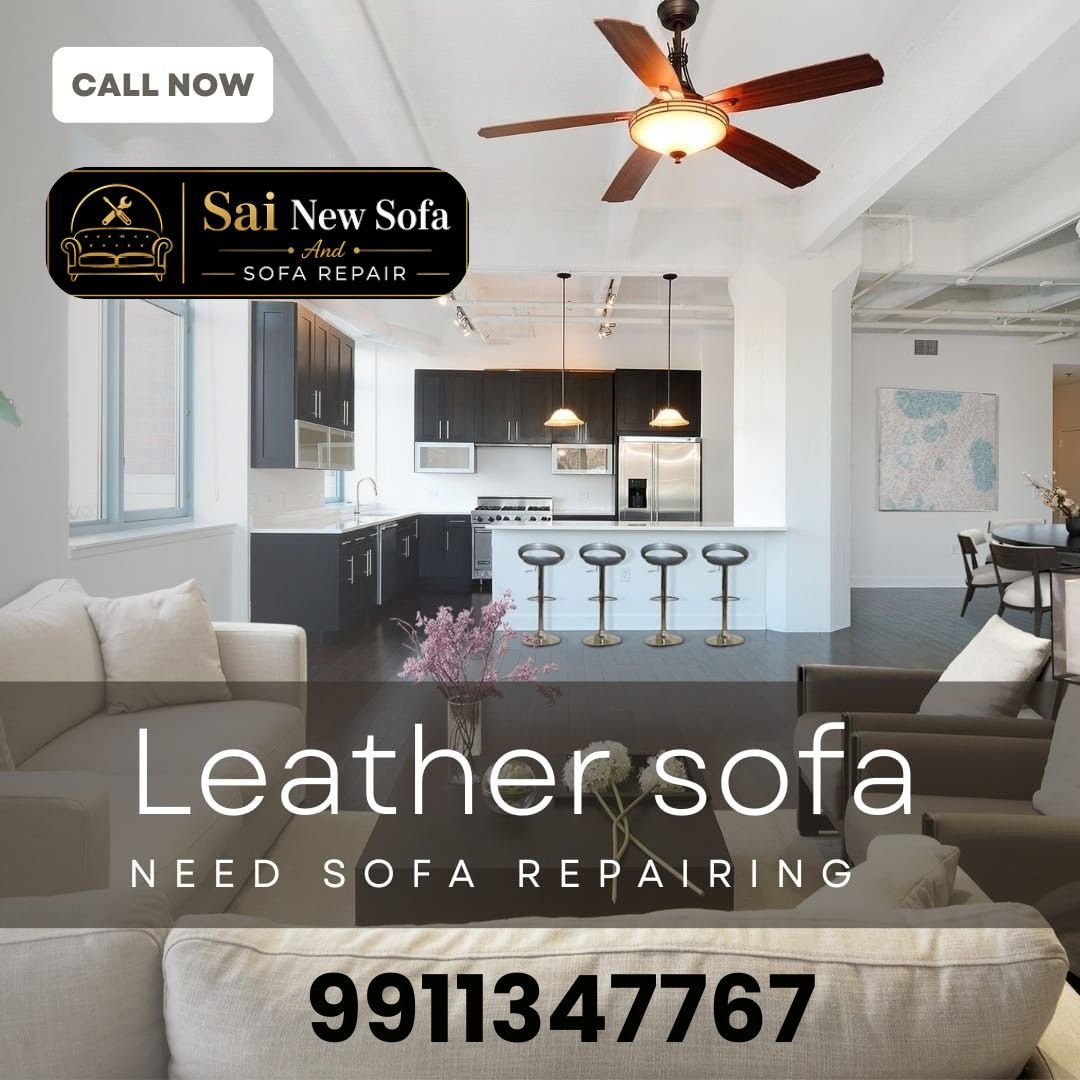 This image is describing sofa repair center in sector 75 Gurgaon